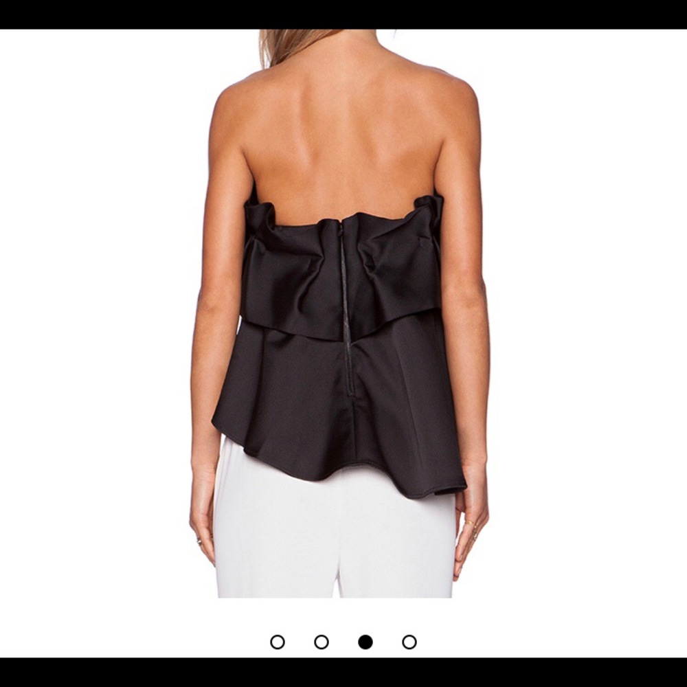 C/meo ruffled tube top - Picture 3 of 7